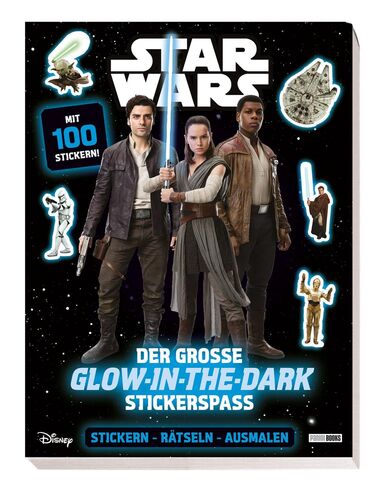 Panini Disney Star Wars - Der gro�e Glow-in-the-Dark-Stickerspa�