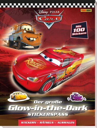 Panini Disney Cars - Der gro�e Glow-in-the-Dark-Stickerspa�
