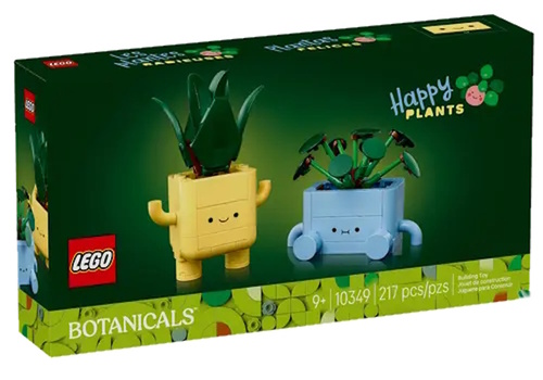 LEGO Botanicals 10349 - Fr�hliche Pflanzen (217 Teile)