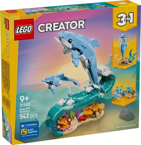 LEGO� Creator - Meerestiere: Wundersch�ne Delfine (542 Teile)