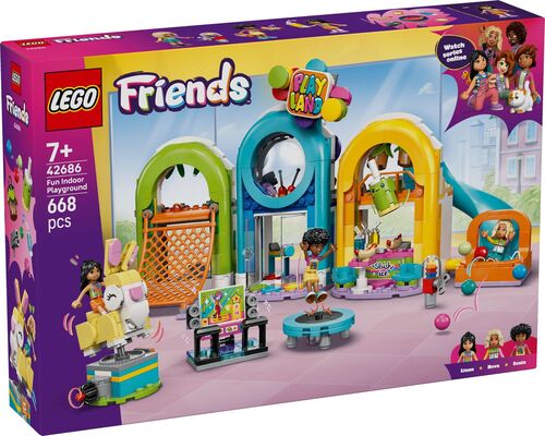 LEGO� Friends - Cooler Indoor-Spielplatz (668 Teile)
