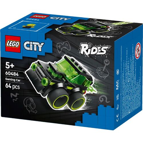 LEGO� City Brick Rides - Coole Flitzer - Gaming-Rennauto (64 Teile)