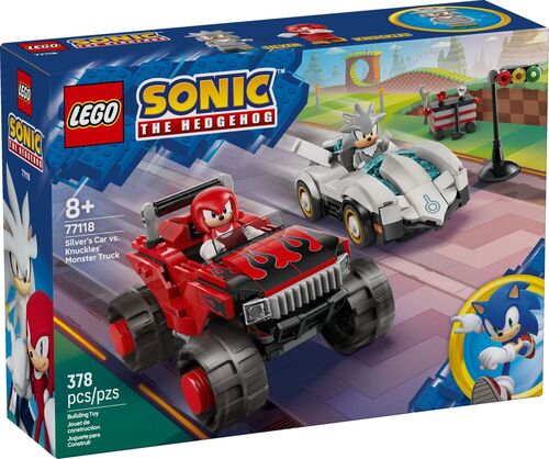 LEGO� Sonic - Silvers Auto vs. Knuckles Monstertruck (378 Teile)