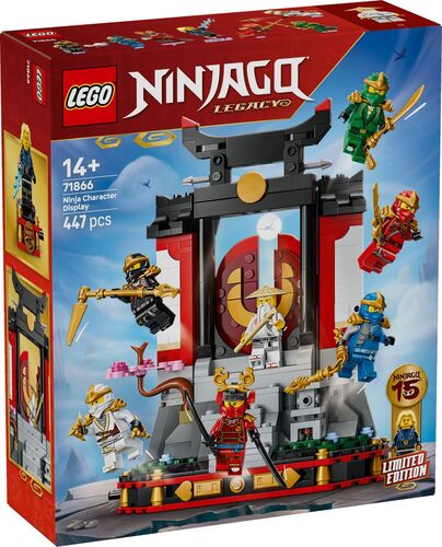 LEGO� NINJAGO - 15-j�hriges Jubil�um: Ninja-Charaktere zum Ausstellen (447 Teile)