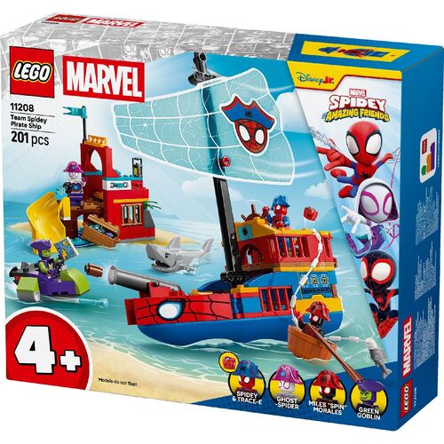 LEGO� Spidey und Seine Super-Freunde - Piratenschiff von Spideys Team (201 Teile)