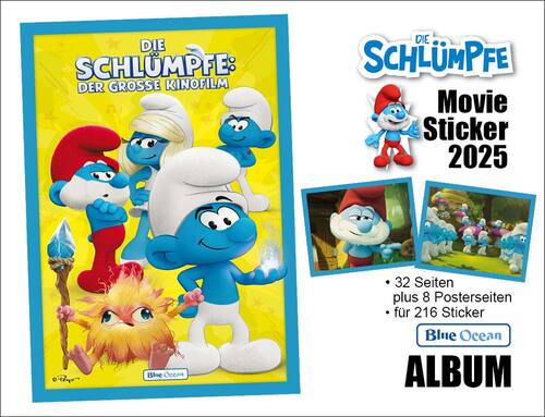 Die Schl�mpfe - Movie 2025 Sticker - ALBUM