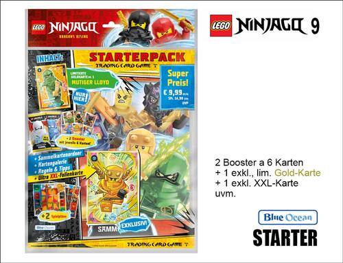 LEGO NINJAGO TC Serie 9 Booster - STARTERPACK