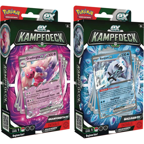 Pokemon PKM EX-Kampfdeck Baojian-ex / Kampfdeck Granforgita-ex