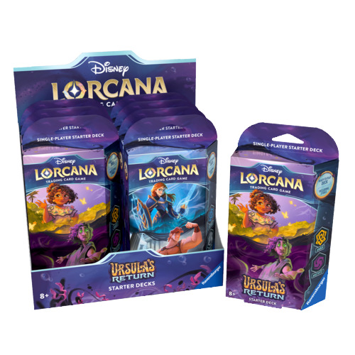 Disney Lorcana: Set 4 - Starter Deck Display (8 Packungen) (Englisch)
