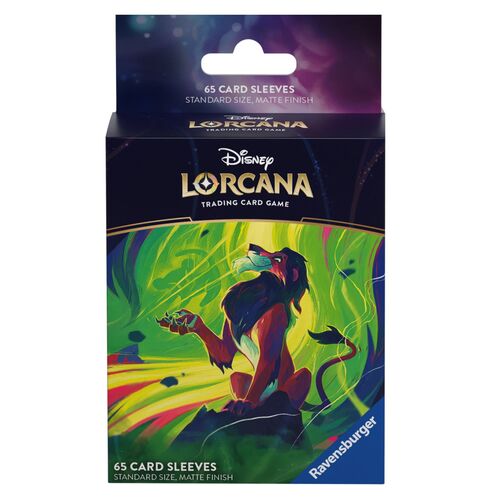 Disney Lorcana: Set 6 - Azurite Sea Kartenh�llen (65) / Card Sleeves - Scar