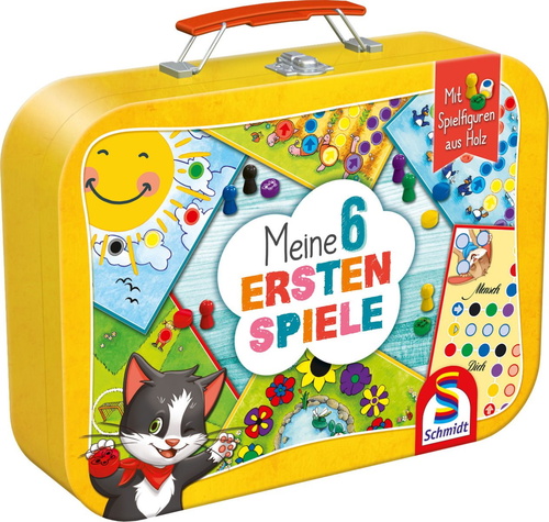 Meine 6 ersten Spiele im Metallkoffer