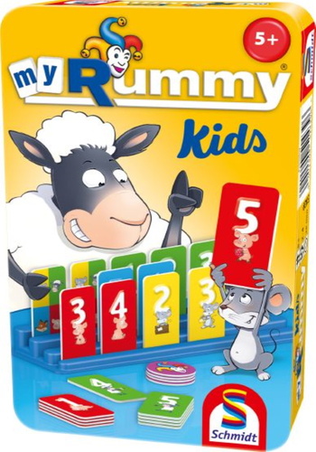 MyRummy� Kinder - Mitbringspiel in Metalldose