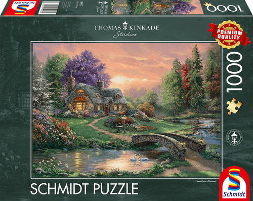 Sweetheart Retreat - 1000 Teile Puzzle (Thomas Kinkade)