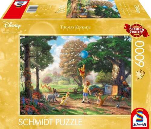 Disney Winnie Pooh II - 6000 Teile Puzzle