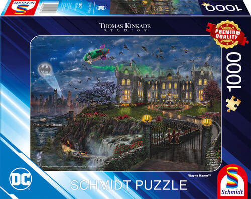 Warner - DC, Wayne Manor(TM) - 1000 Teile Puzzle