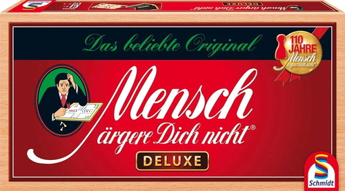 Mensch �rgere Dich nicht�-Deluxe - Familienspiel