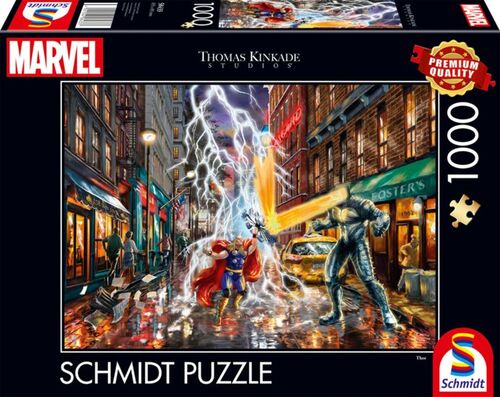 Marvel Thor - 1.000 Teile Puzzle Thomas Kinkade Collection