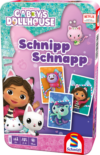 Gabbys Dollhouse - Schnipp Schnapp - Kartenspiel