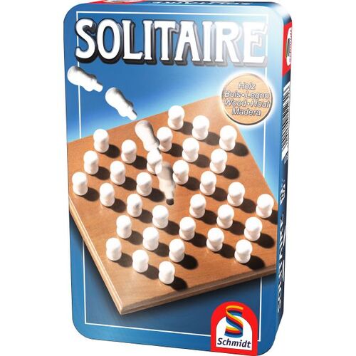 Solitaire - Mitbringspiel in Metalldose