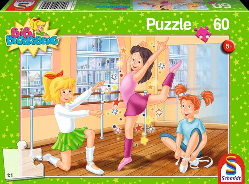 Bibi Blocksberg - In der Ballettschule - 60 Teile Puzzle