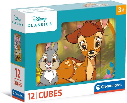 Clementoni 41196 - Disney Classic - 12 Teile W�rfelpuzzle