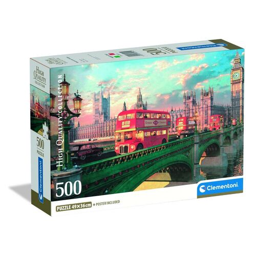 Clementoni 35575 - Westminster-Br�cke - 500 Teile High Quality Collection Compact Puzzle