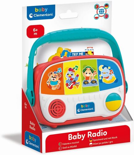 Clementoni 17525 - Baby-Radio - Baby Spielzeug