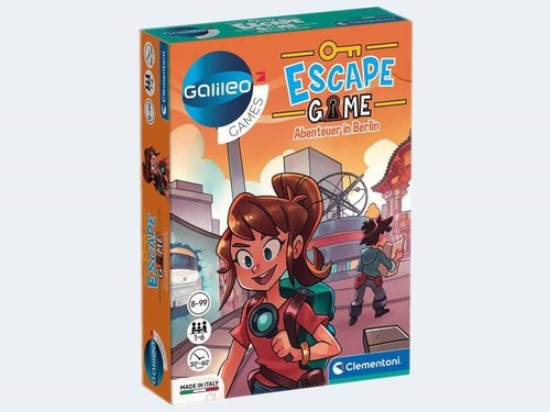 Clementoni 59270 - Galileo Games Abenteuer in Berlin - Escape Game