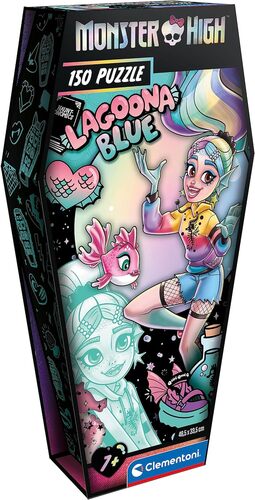 Clementoni 28187 - Monster High Lagoona Blue - 150 Teile Sarg-Puzzle