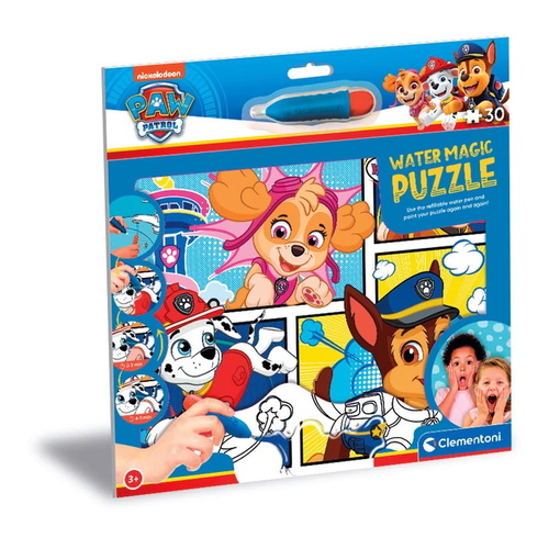Clementoni 22710 - Paw Patrol - 30 Teile Water Magic Puzzle