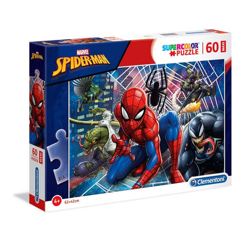 Clementoni 26444 - Marvel Spiderman - 60 Teile Puzzle Maxi