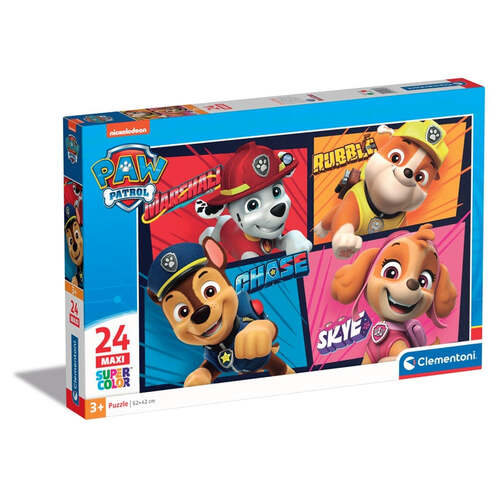Clementoni 24238 - Paw Patrol - 24 Teile Puzzle Maxi