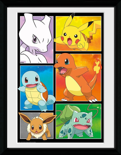 Pokemon - Comic Panels Collector Print - 30 x 40 cm