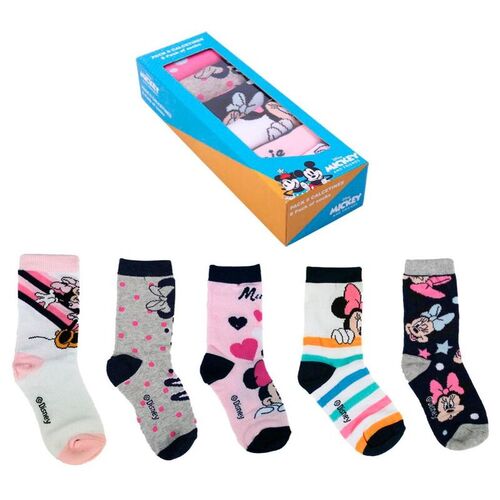 Disney Minnie Mouse - 5er Pack Socken