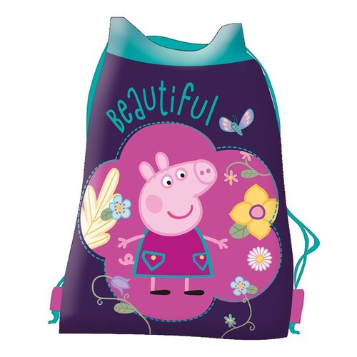 Peppa Pig - Sportbeutel blau