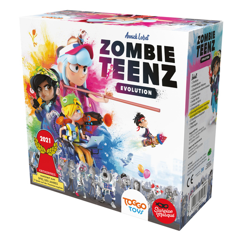 Asmodee - Zombie Teenz - Brettspiel