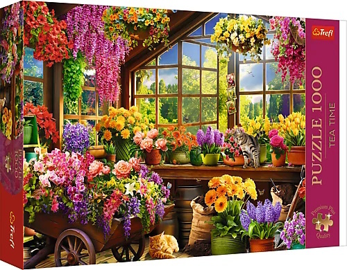 Vorbereitungen f�r den Fr�hling - Puzzle Premium Plus - 1000 Teile 