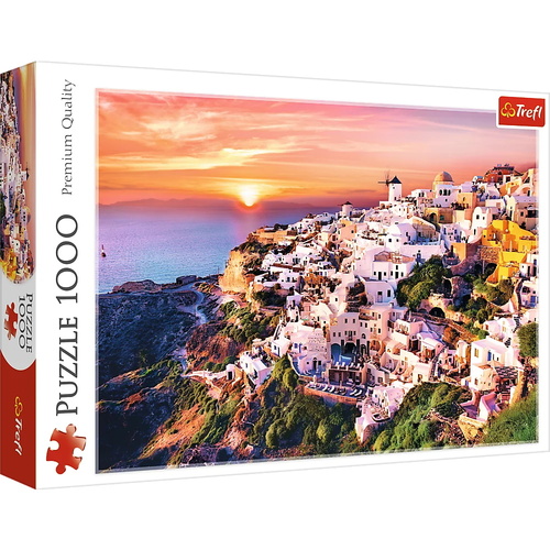 Sonnenuntergang �ber Santorini - Puzzle 1000 Teile