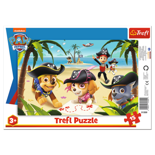 Paw Patrol - Rahmen Puzzle 31350 - 15 Teile