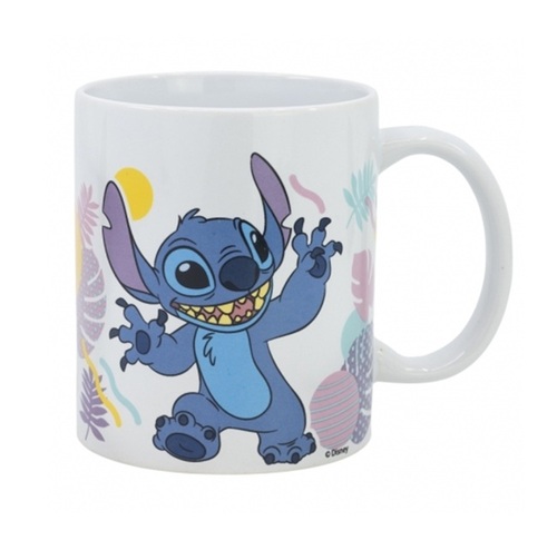Disney Stitch Hawaian Flower - Keramiktasse - 325 ml