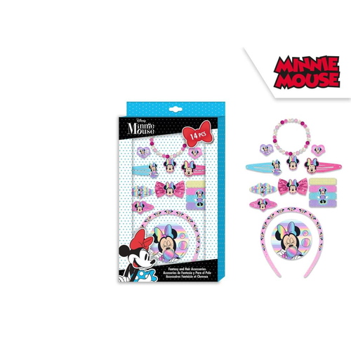 Disney Minnie Mouse - Haarschmuck Set - 14-teilig