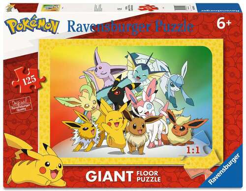 Pokemon - Boden Puzzle 125 Teile 