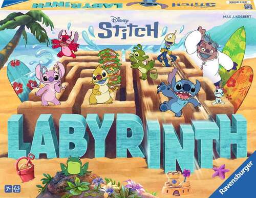Disney Stitch - Labyrinth - Brettspiel