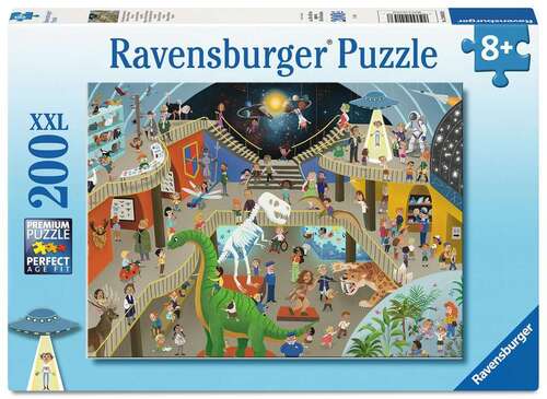 Im Naturkundemuseum - Puzzle 200 Teile XXL