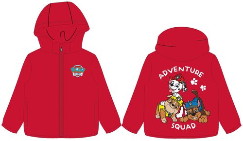 Paw Patrol - Jacke rot f�r Jungs - Gr��e 122/128