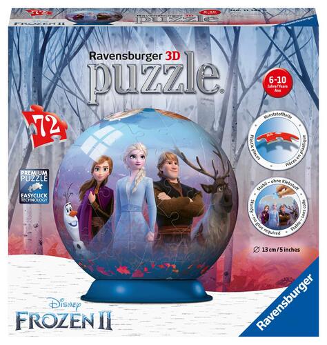 Disney Frozen 2 / Eisk�nigin 2 - 3D Puzzle Ball 72 Teile