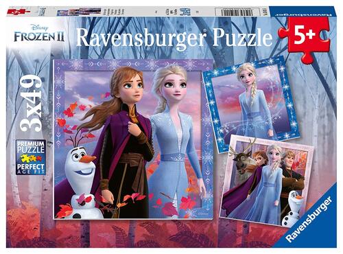 Disney Frozen 2 / Eisk�nigin 2 - Puzzle 3x49 Teile