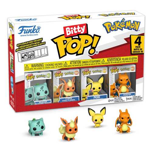 Funko 81134 - Bitty POP - Pok�mon - Serie 3 - 4er Pack