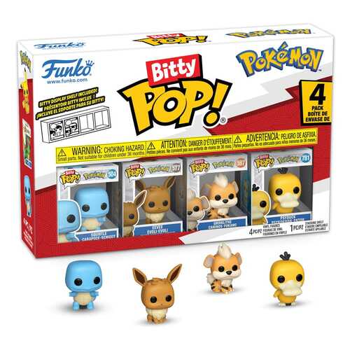 Funko 81135 - Bitty POP - Pok�mon - Serie 4 - 4er Pack