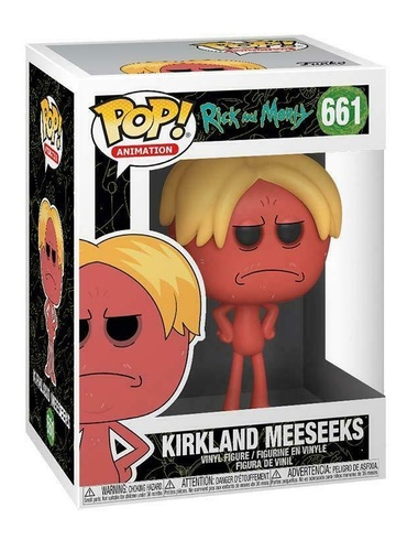 Funko 44251 - POP! Animation - Rick and Morty Kirkland Meeseeks #661